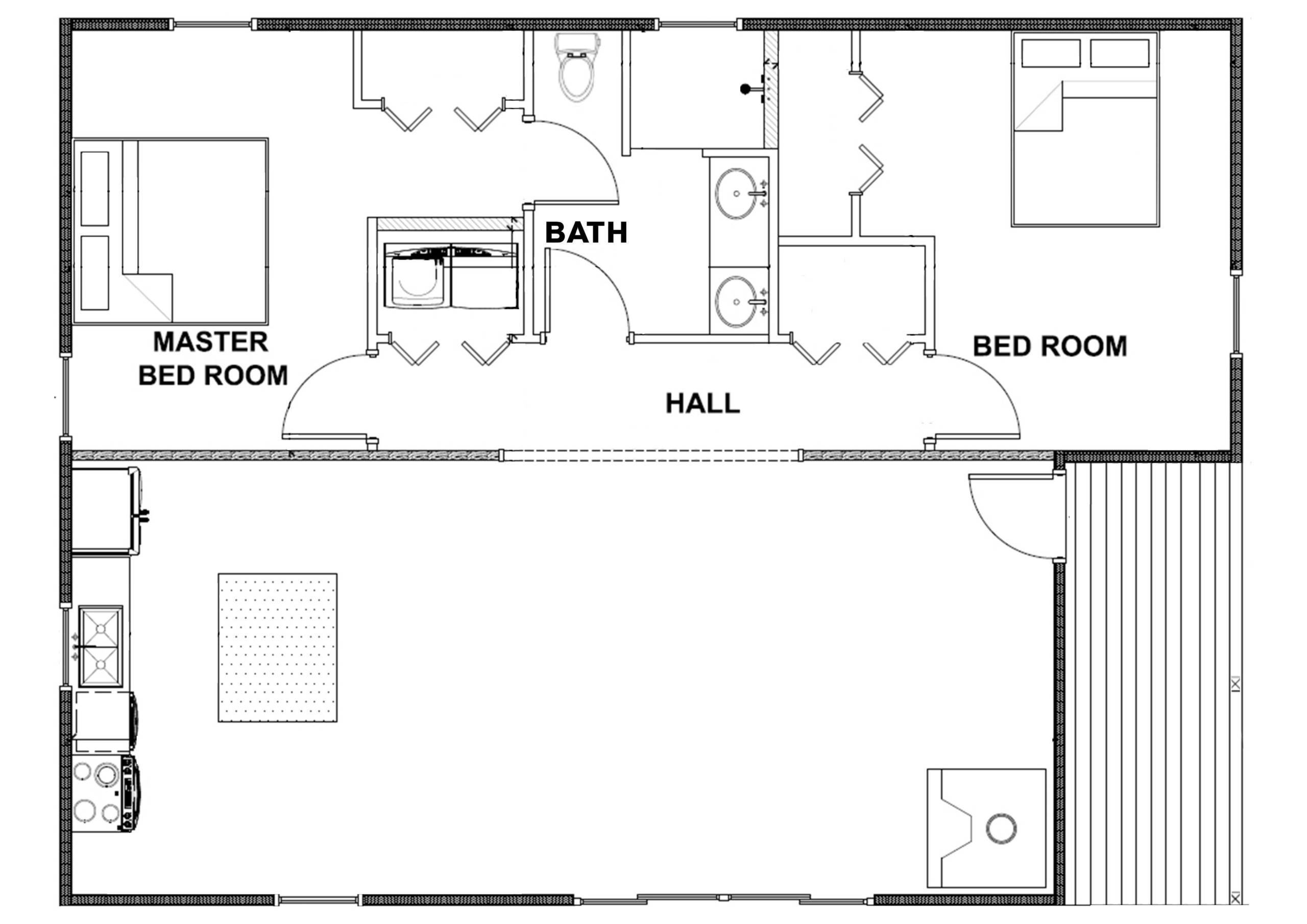 The Contemporary 900 sq. ft. | Mighty Small Homes