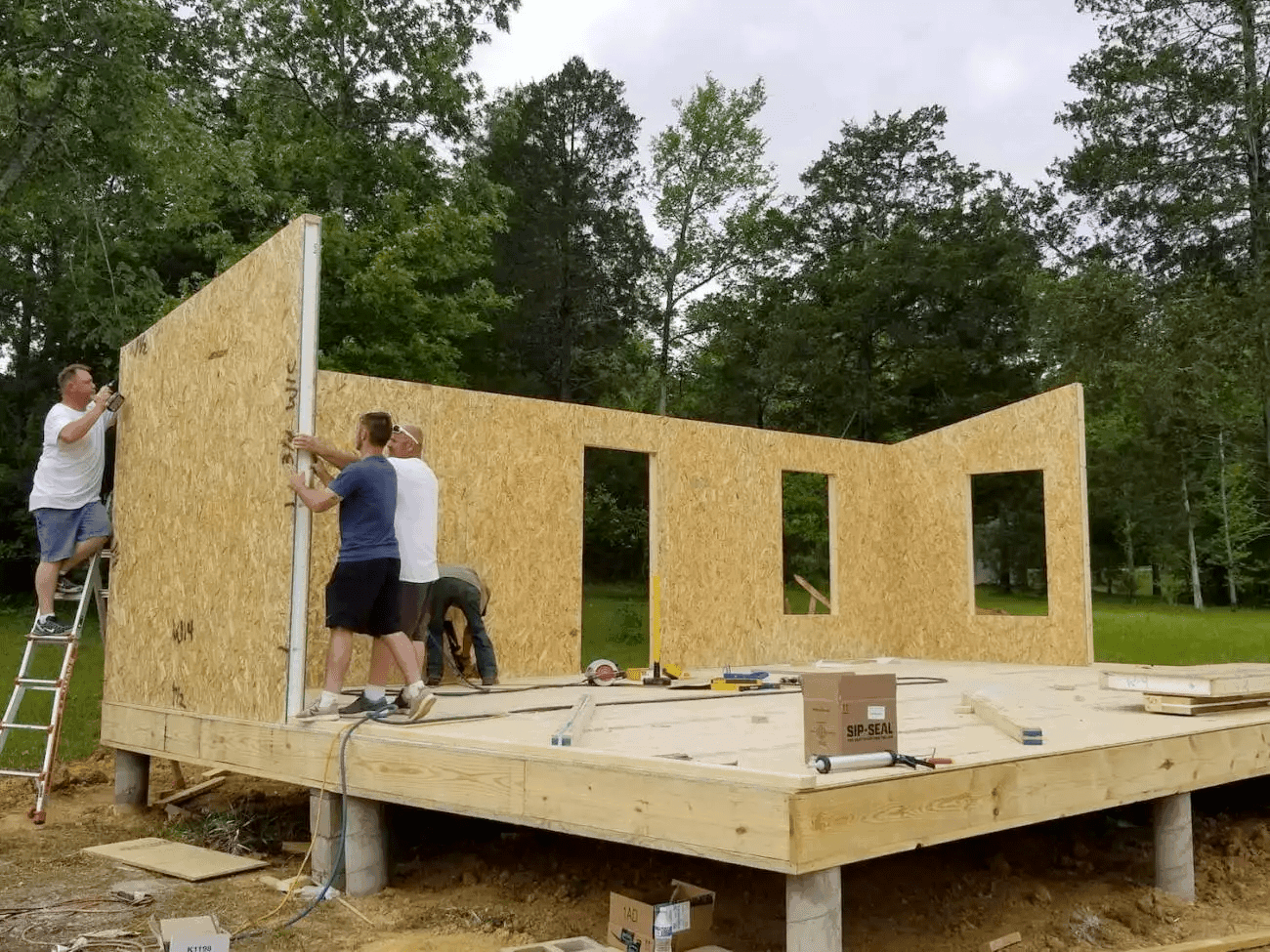 MSH 20180509 construction WIP exterior rear view workers PX min
