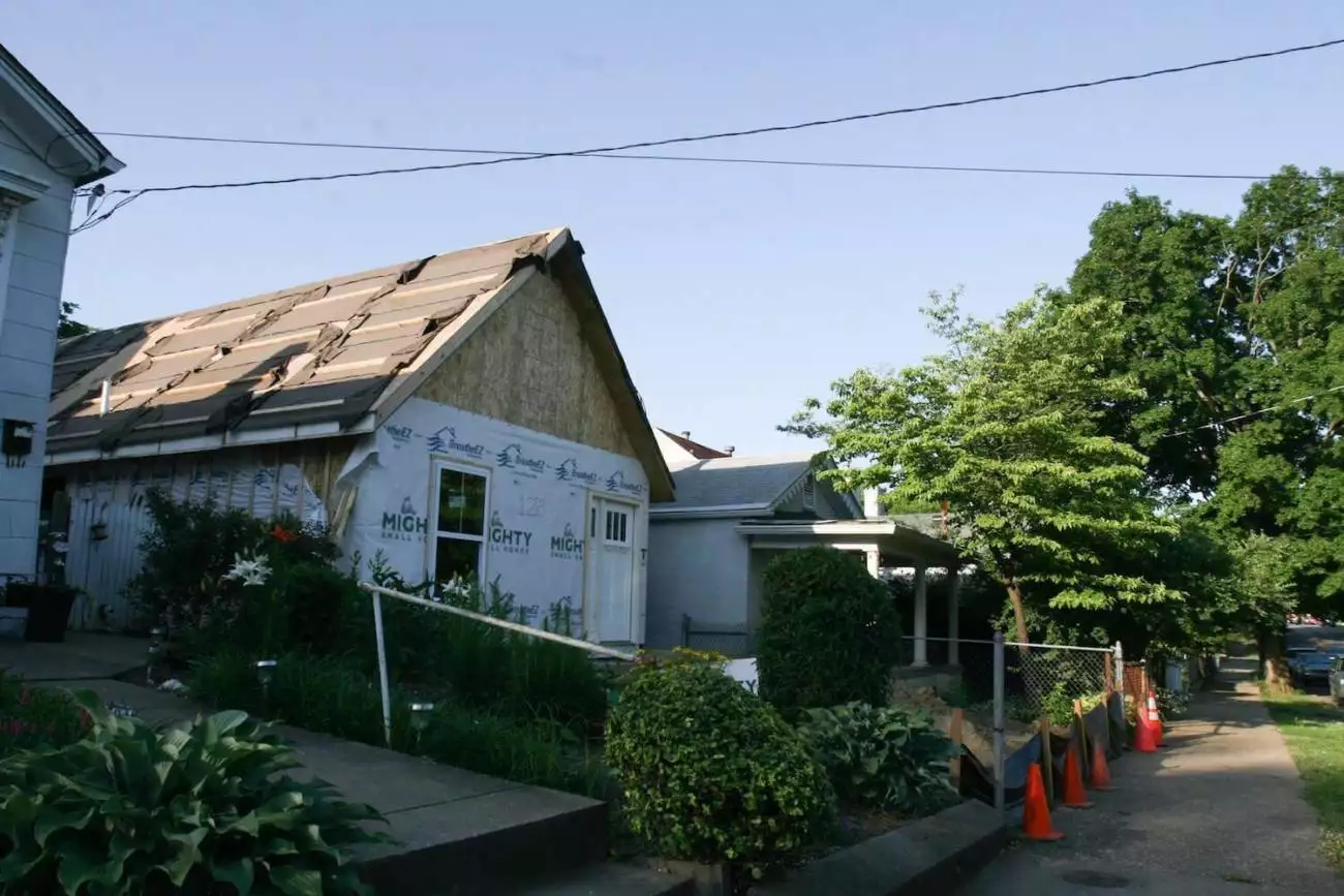 MSH 20180925 louisville kentucky ky payne cottage urban outdoors construction waterproofing right side view PX