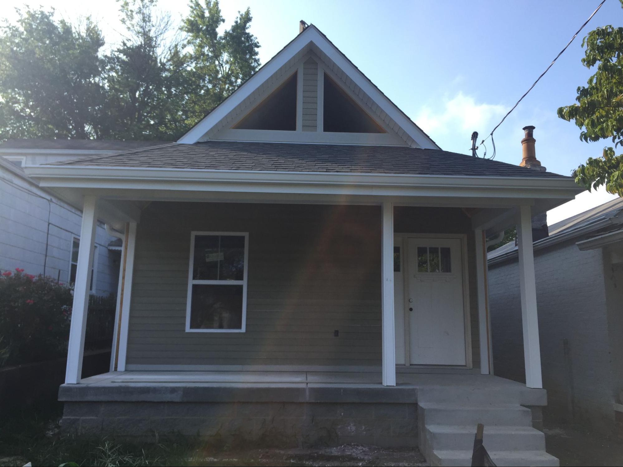 MSH 20180925 louisville kentucky ky payne cottage urban outdoors finished grey paneling front side view PX