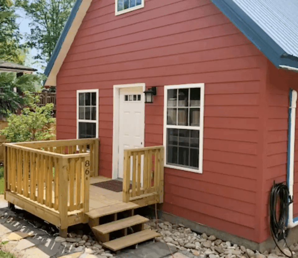 MSH 20190910 Finished paneled exterior right side view porch PX min