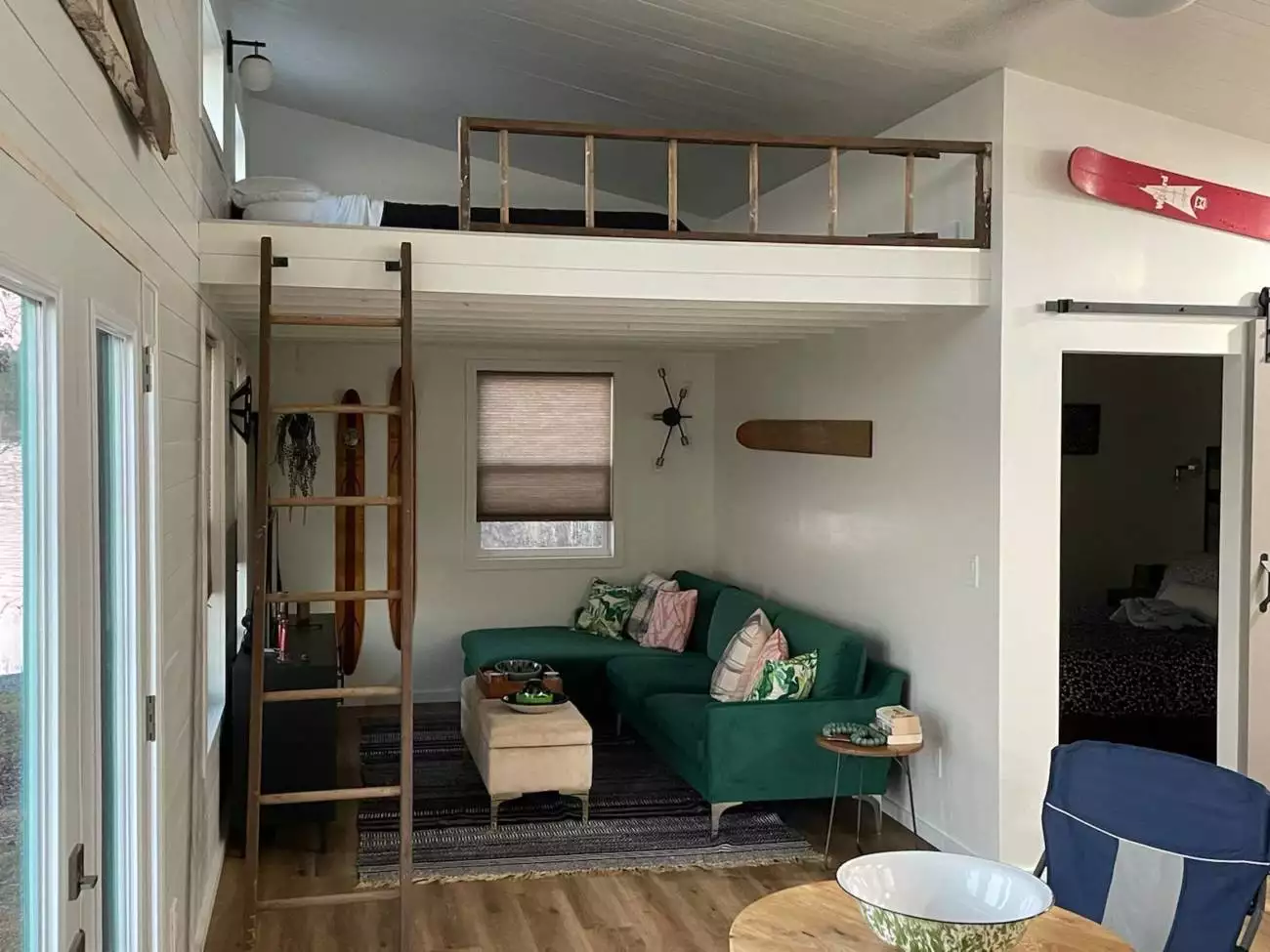 MSH 20220416 indoors finished furbished ladder loft living room PX