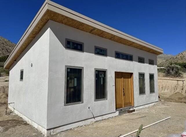 New on page alt - cement veneer exterior offers fire resistance for this California home