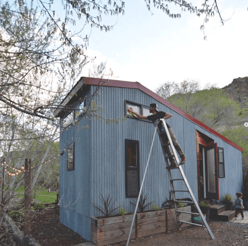 Robert and Samantha's Shed mobile tiny house