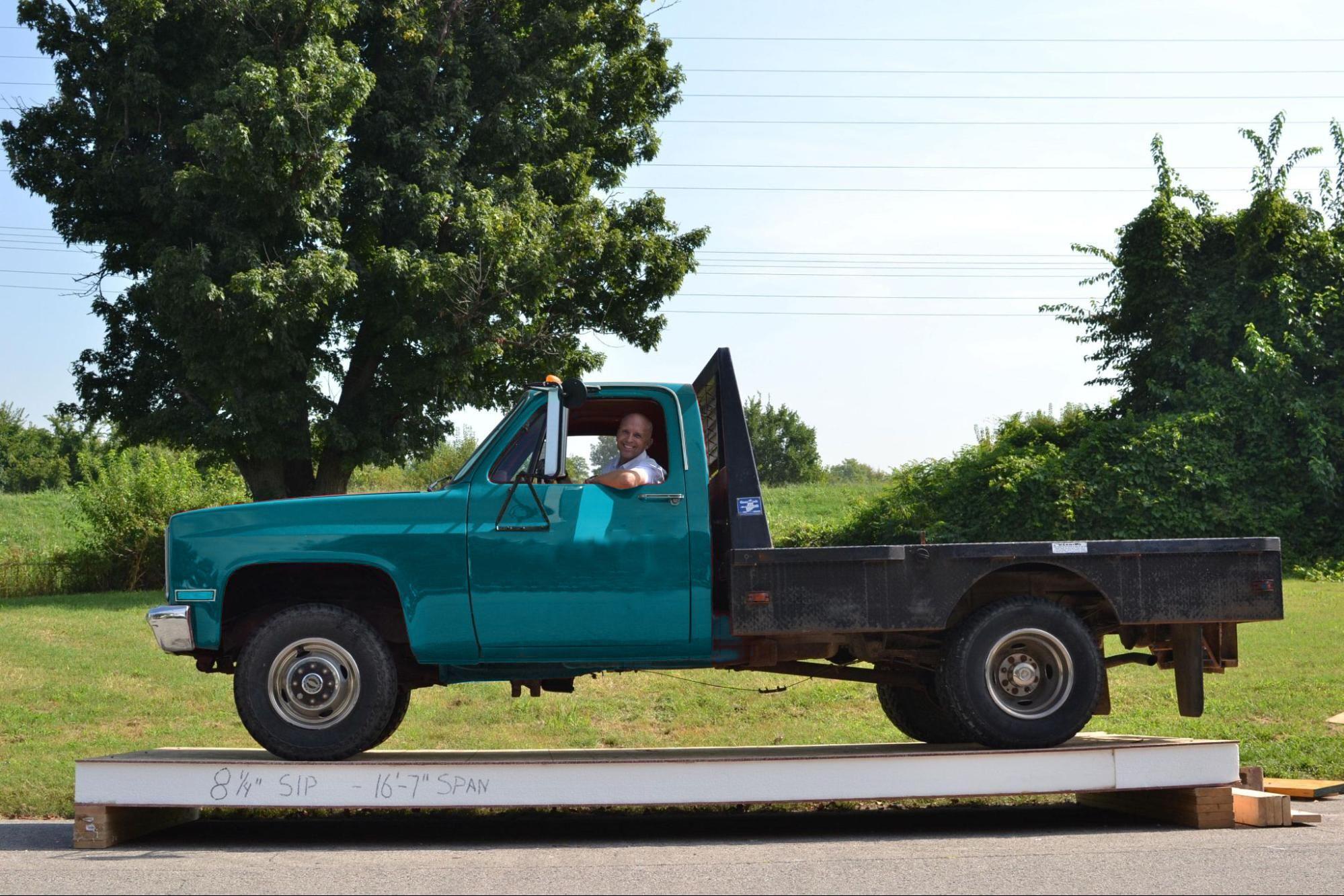 Truck parked on SIPs