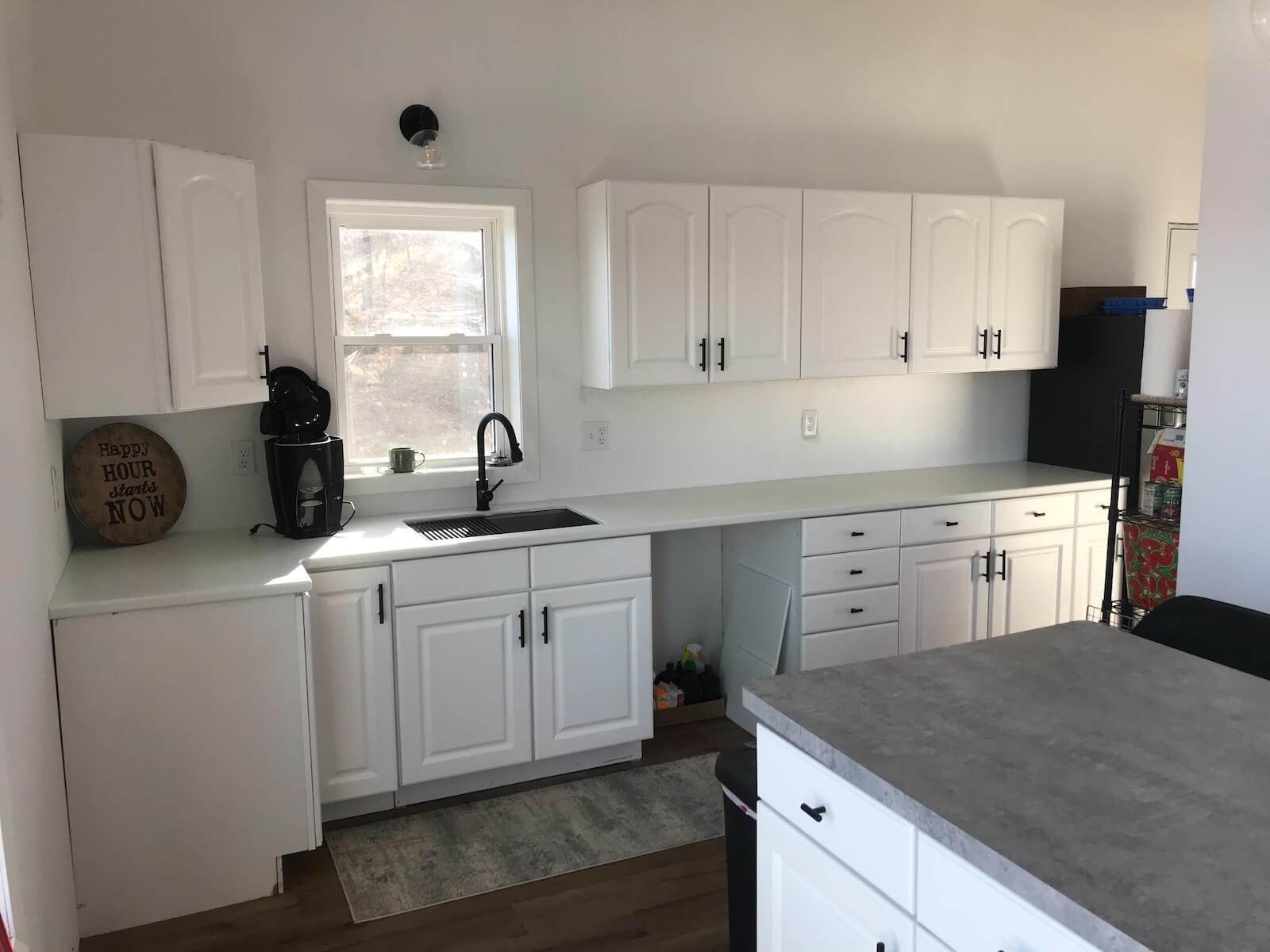 Iowa lake house modern customer build kitchen