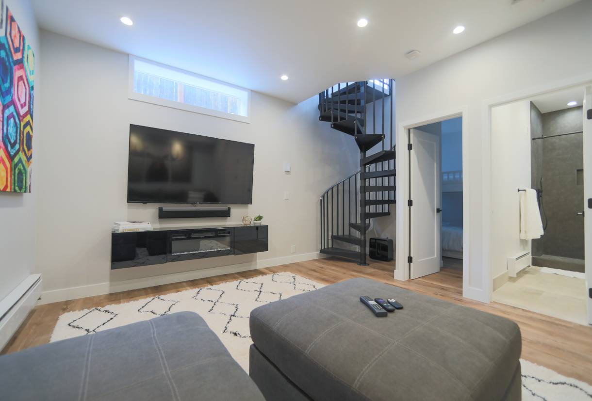 Interior of an MSH cottage