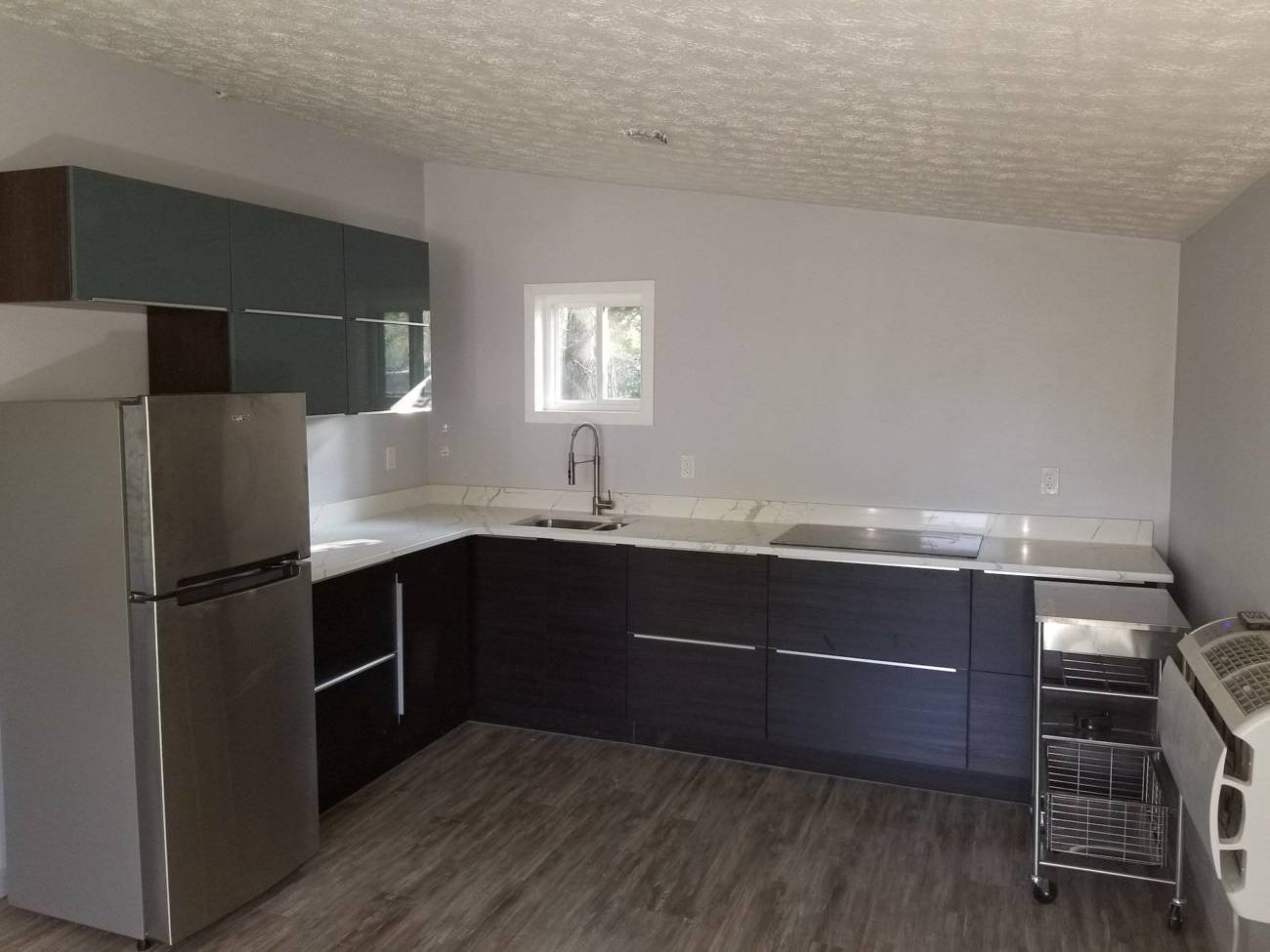 Photo of finished kitchen in a Carriage House
