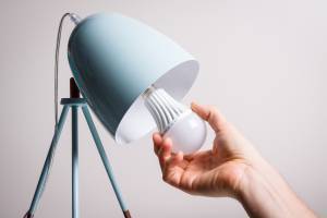 LED energy efficient bulb - Mighty Small Homes