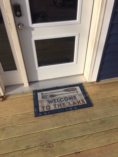 Photo of 600 Modern front door and welcome mat