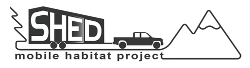 Shed mobile habitat project logo