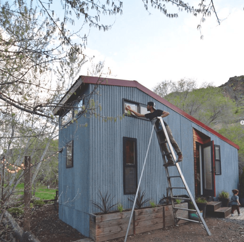 Robert and Samantha's Shed mobile tiny house
