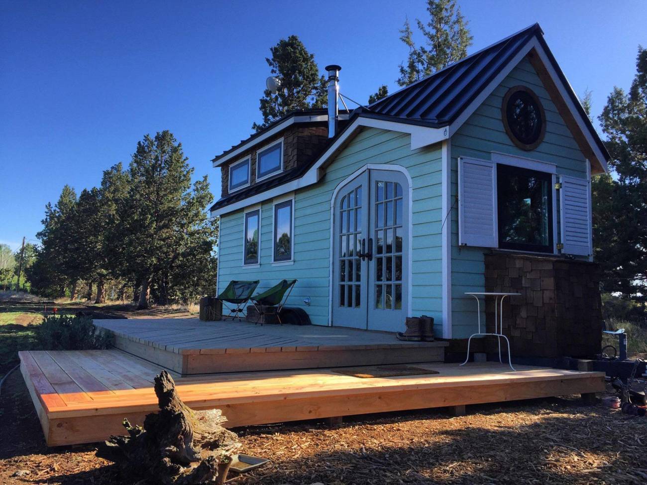 Tiny home with porch